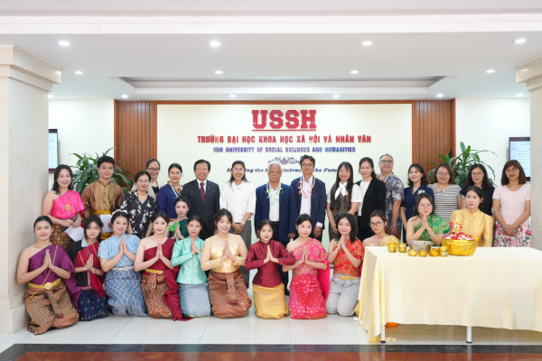 Giao lưu văn hóa Việt Nam – Thái Lan tại Trường ĐH KHXH&NV: Tăng cường kết nối, lan tỏa giá trị hữu nghị 50 năm quan hệ song phương