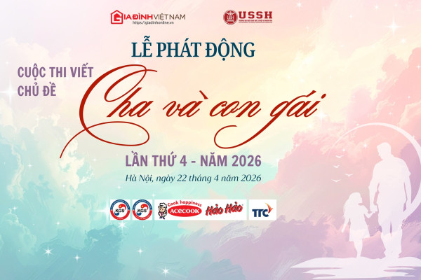 Lễ phát động Cuộc thi viết “Cha và con gái” lần thứ 4