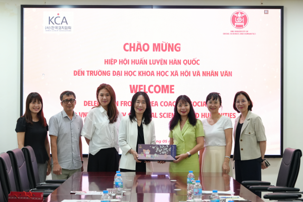 USSH ký kết Biên bản ghi nhớ hợp tác với Hiệp hội Huấn luyện Hàn Quốc