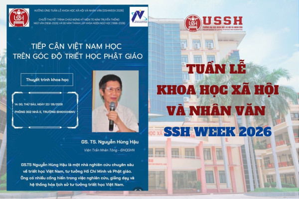 Thuyết trình khoa học “Tiếp cận Việt Nam học trên góc độ triết học Phật giáo”