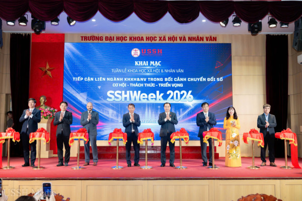 Khai mạc Tuần lễ Khoa học Xã hội và Nhân văn 2026