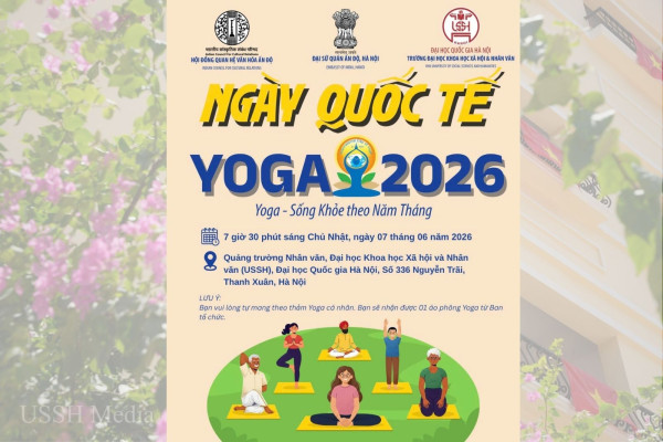 Ngày quốc tế Yoga 2026 tại USSH: Hợp nhất Tâm thân – Gắn kết Nhân văn