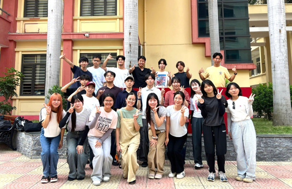 Sinh viên ngành Nhật Bản&nbsp;học và hành trình giao lưu, nghiên cứu thực địa tại Hà Tĩnh