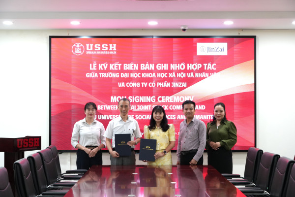 USSH thúc đẩy hợp tác với Công ty Cổ phần JinZai