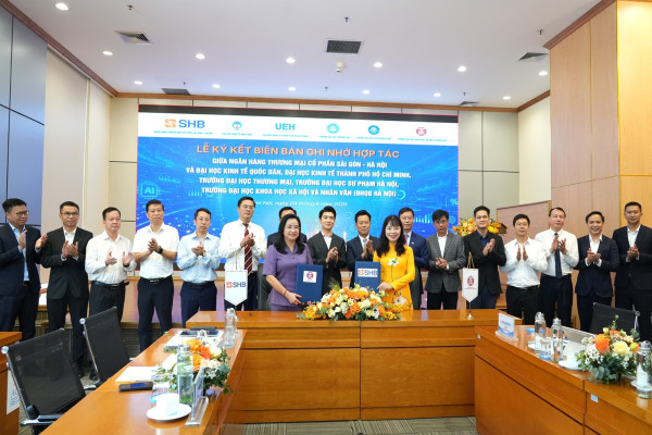Trường ĐH KHXH&NV phối hợp với ngân hàng SHB xây dựng và phát triển Phòng thí nghiệm AI và Nhân văn số