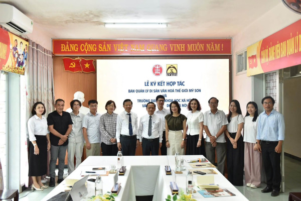 Trường ĐH KHXHNV hợp tác trong nghiên cứu, khai quật, đánh giá giá trị văn hóa lịch sử tại Mỹ Sơn