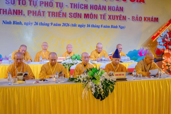 Hội thảo “Sư Tổ tự Phổ Tụ - Thích Hoàn Hoàn và sự hình thành, phát triển sơn môn Tế Xuyên - Bảo Khám"