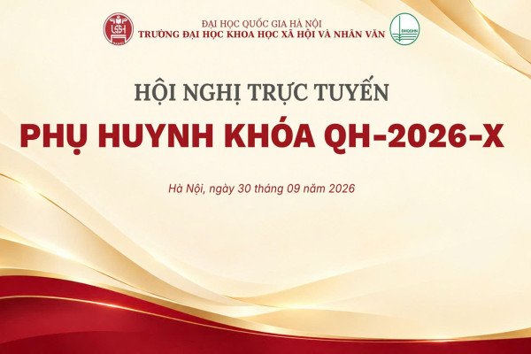 Hội nghị phụ huynh khóa 2026: Nhà trường - Gia đình đồng hành cùng Sinh viên