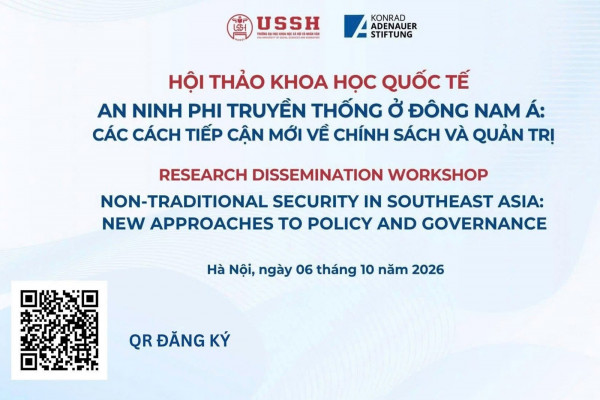 Hội thảo công bố kết quả nghiên cứu: An ninh phi truyền thống ở Đông Nam Á - Những cách tiếp cận mới về chính sách và quản trị