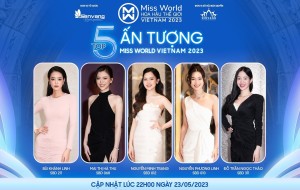 Sinh viên Trường ĐH Khoa học Xã hội & Nhân văn: Top 5 Ấn tượng Miss World Vietnam 2023