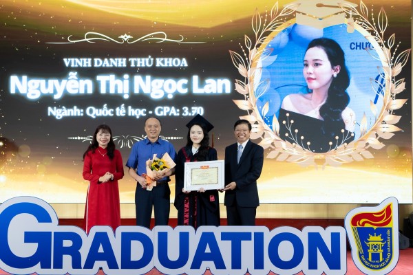 Nữ thủ khoa là tác giả đề tài nghiên cứu khoa học sinh viên trọng điểm