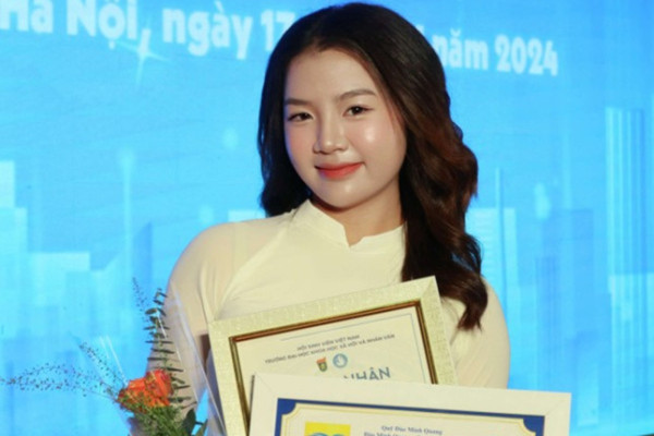 Nhữ Phương Anh - Cô nàng sinh viên 5 tốt cùng niềm đam mê với các hoạt động cộng đồng