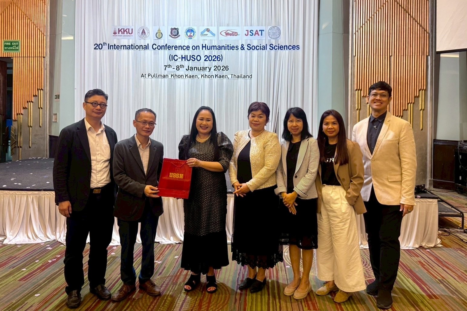 Khoa Ngôn ngữ học, Tiếng Việt & Việt Nam học, khoa Đông phương học: Hợp tác quốc tế đa lĩnh vực với Đại học Khon Kaen, Thái Lan