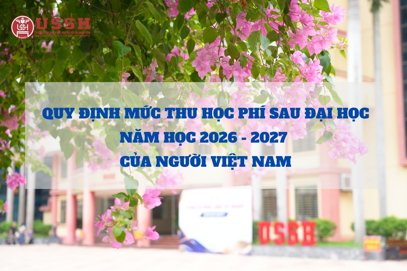 Quy định mức thu học phí sau đại học năm học 2026 - 2027 của người Việt Nam
