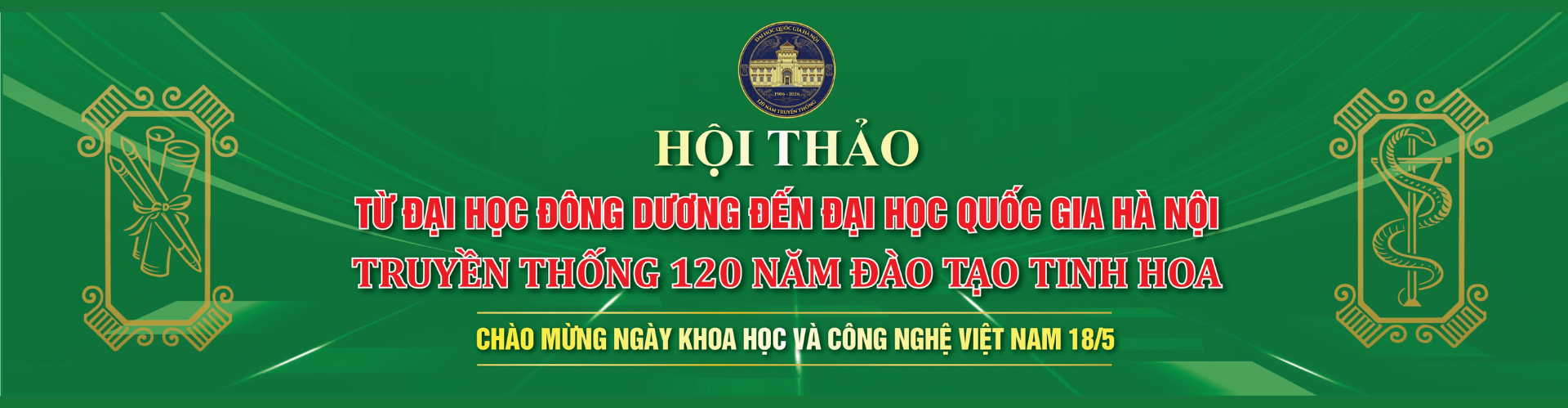 Hội thảo 120 năm truyền thống ĐHQGHN