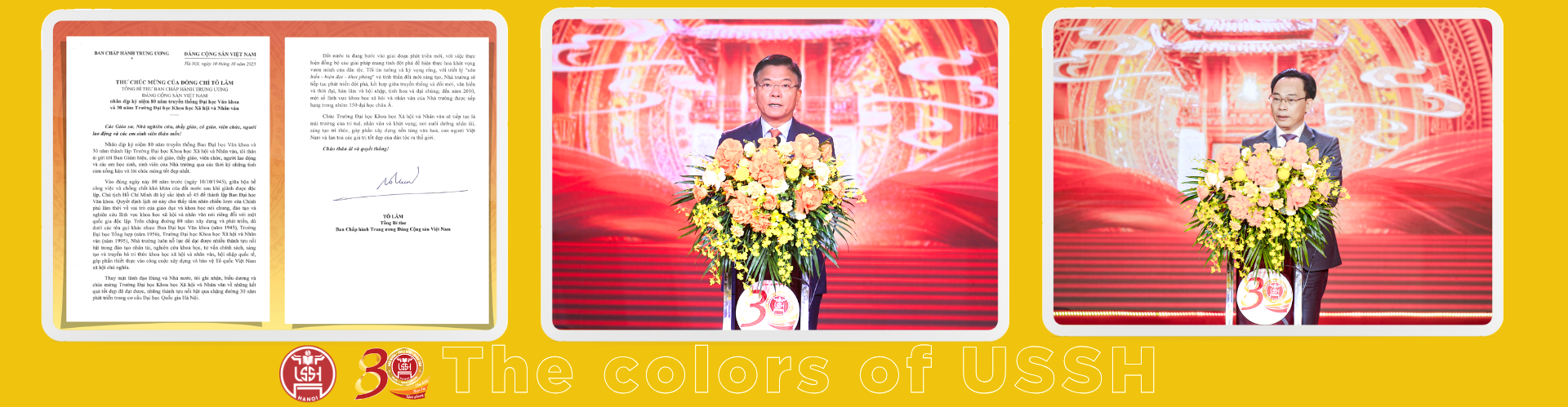 Thu chuc mung cua TBT To Lam