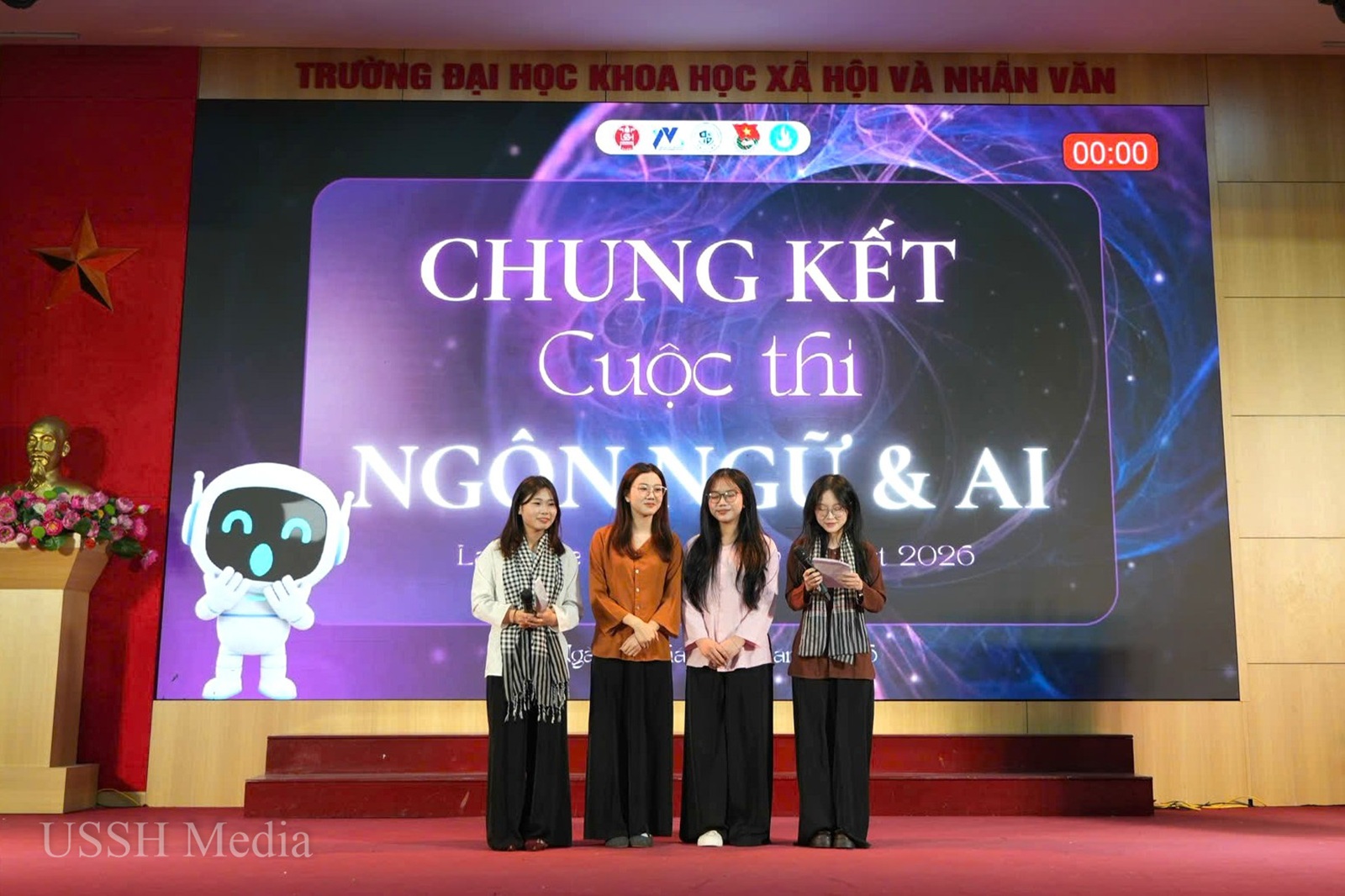 Chung kết cuộc thi “Ngôn ngữ và AI”: Khi sinh viên USSH đưa ngôn ngữ học bước vào kỷ nguyên số