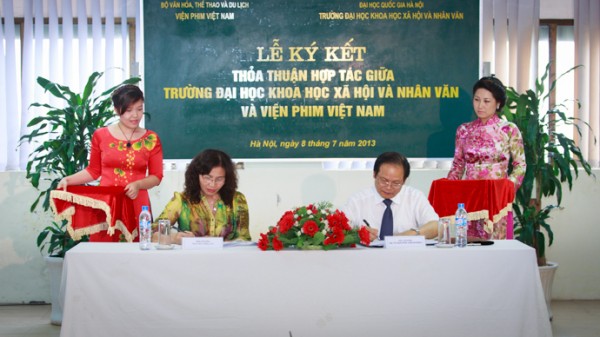 Kí hợp tác với Viện Phim Việt Nam