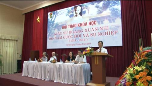 Hội thảo kỉ niệm 100 năm ngày sinh Giáo sư Hoàng Xuân Nhị