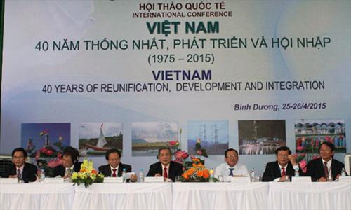 Hội thảo quốc tế “Việt Nam - 40 năm thống nhất, phát triển và hội nhập”