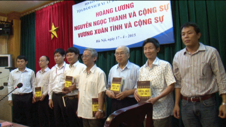 Tọa đàm sách xuất bản của các tác giả Hoàng Lương, Vương Xuân Tình, Nguyễn Ngọc Thanh cùng cộng sự