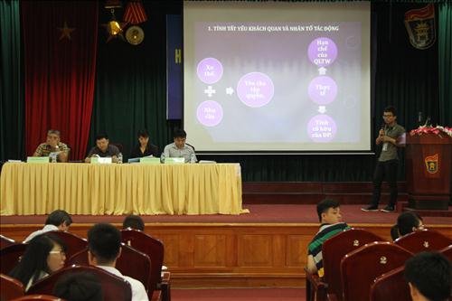 Hội nghị nghiên cứu khoa học sinh viên năm học 2014-2015