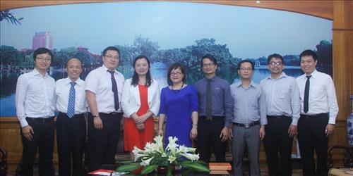 Tăng cường hợp tác với Học viện Giao lưu Quốc tế, Đại học Thượng Hải