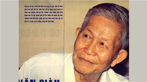 Giáo sư Trần Văn Giàu - một học giả lớn, một nhân cách lớn