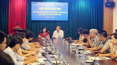 Seminar: “Essential solutions for external communication of Hanoi until 2020”