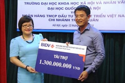 Signing memorandum of agreement with BIDV Thanh Xuan