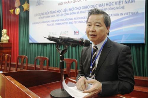 Hội thảo Khoa học quốc tế “Xây dựng nền tảng học liệu mở cho giáo dục đại học Việt Nam: đề xuất chính sách, tạo lập cộng đồng và phát triển giải pháp công nghệ”