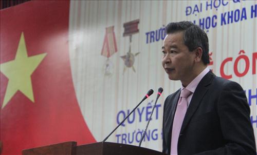 Phát biểu của Hiệu trưởng - PGS. TS Phạm Quang Minh tại lễ công bố Quyết định bổ nhiệm ngày 18.1.2016