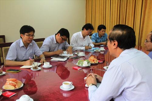 Meeting with the delegation from Mekong University