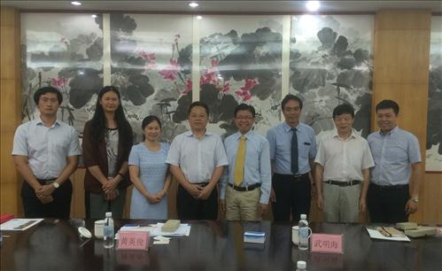 Phó Hiệu trưởng Hoàng Anh Tuấn thăm một số đại học tại Quảng Tây, Quảng Châu (Trung Quốc)