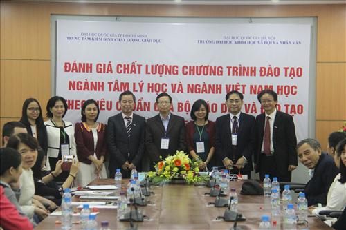 Bế mạc đánh giá ngoài CTĐT cử nhân ngành Việt Nam học và ngành Tâm lý học