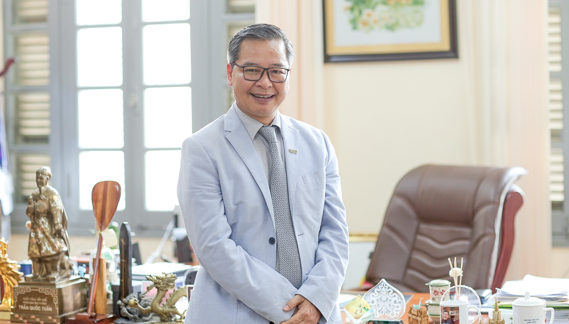 Hiệu trưởng Phạm Quang Minh là khách mời của 