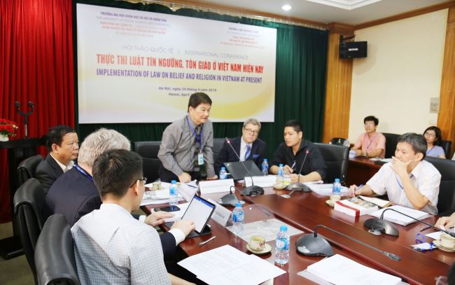 Hội thảo “Thực thi Luật Tín ngưỡng, tôn giáo ở Việt Nam hiện nay”