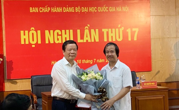 Đồng chí Nguyễn Văn Kim giữ chức Chủ nhiệm Ủy ban Kiểm tra Đảng ủy ĐHQGHN khóa V (2015-2020)