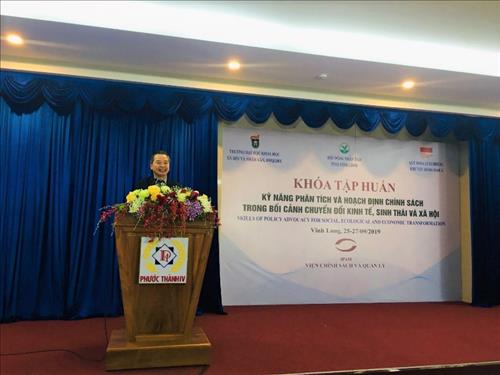 IPAM holds policy training courses in Vinh Long
