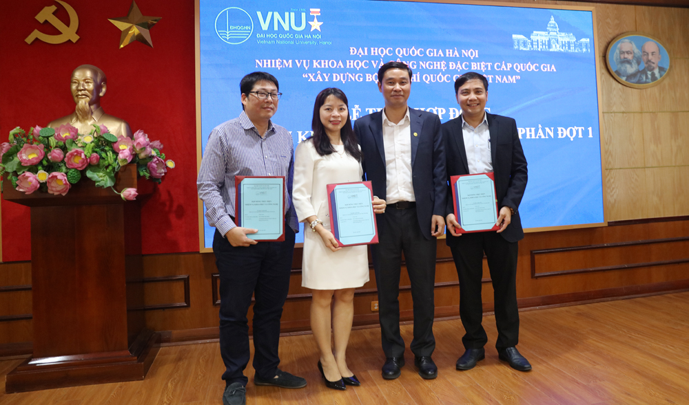 Trường ĐHKHXH&NV:  Chủ trì 4 nhiệm vụ thành phần xây dựng Bộ Địa chí quốc gia Việt Nam