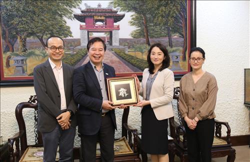 Prof.Dr Pham Quang Minh sends appreciation letter to Ambassador of Japan to Vietnam