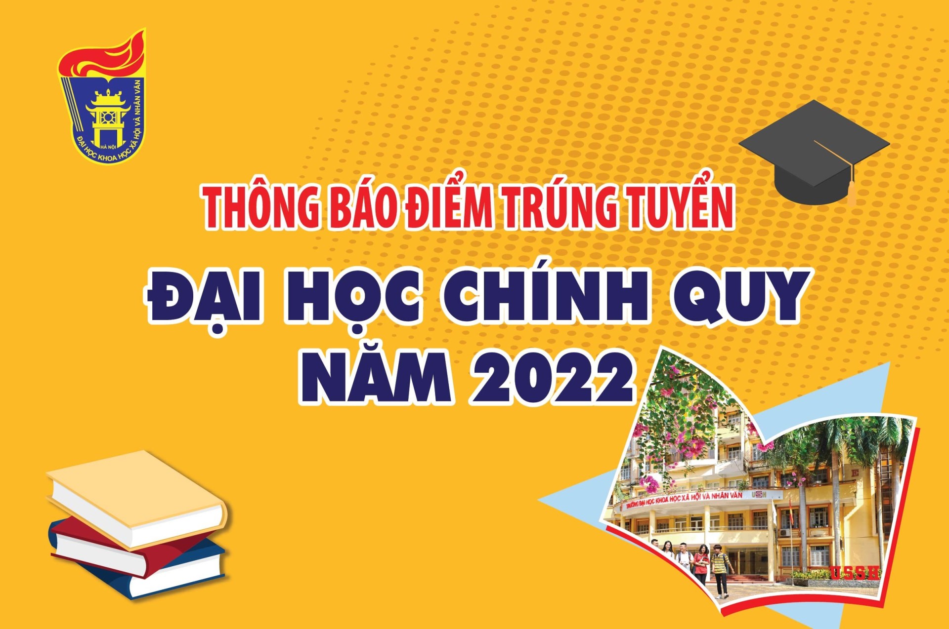 Điểm chuẩn (điểm trúng tuyển) đại học chính quy năm 2022