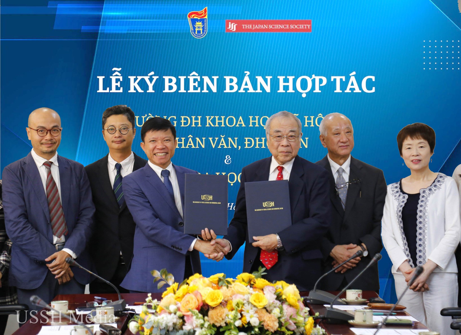 VNU-USSH – The very first Vietnamese university selected to participate in JSS's research book donation project