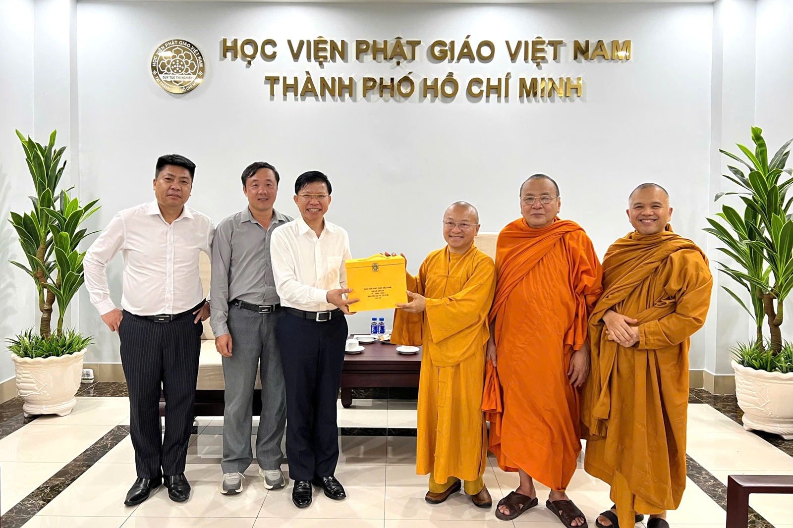 VNU USSH thúc đẩy hợp tác đào tạo nhân lực và nghiên cứu khoa học với Học viện Phật giáo Việt Nam tại TP. Hồ Chí Minh