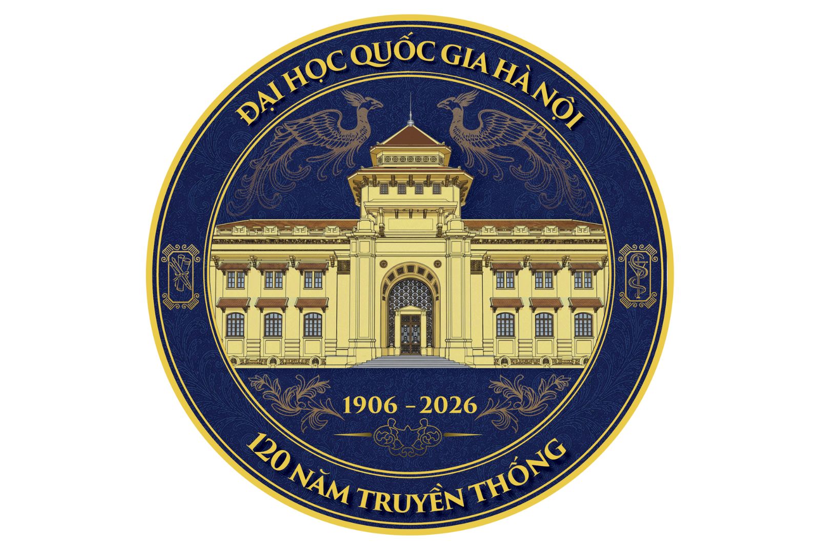 ĐHQGHN công bố biểu trưng kỷ niệm 120 năm truyền thống: Kế thừa lịch sử, tri thức và khát vọng phát triển