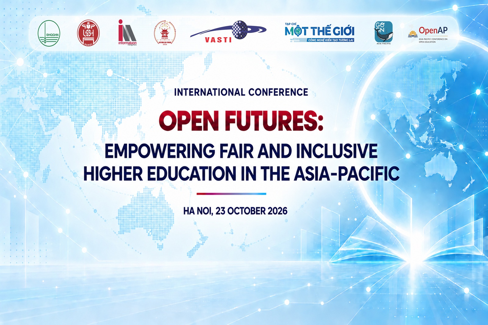 Hội thảo khoa học: Tương lai mở: Thúc đẩy giáo dục đại học công bằng và bao trùm tại khu vực Châu Á - Thái Bình Dương