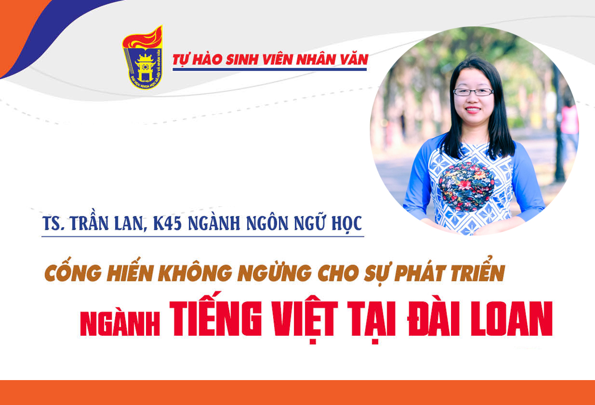 Cống hiến không ngừng cho sự phát triển ngành tiếng Việt tại Đài Loan